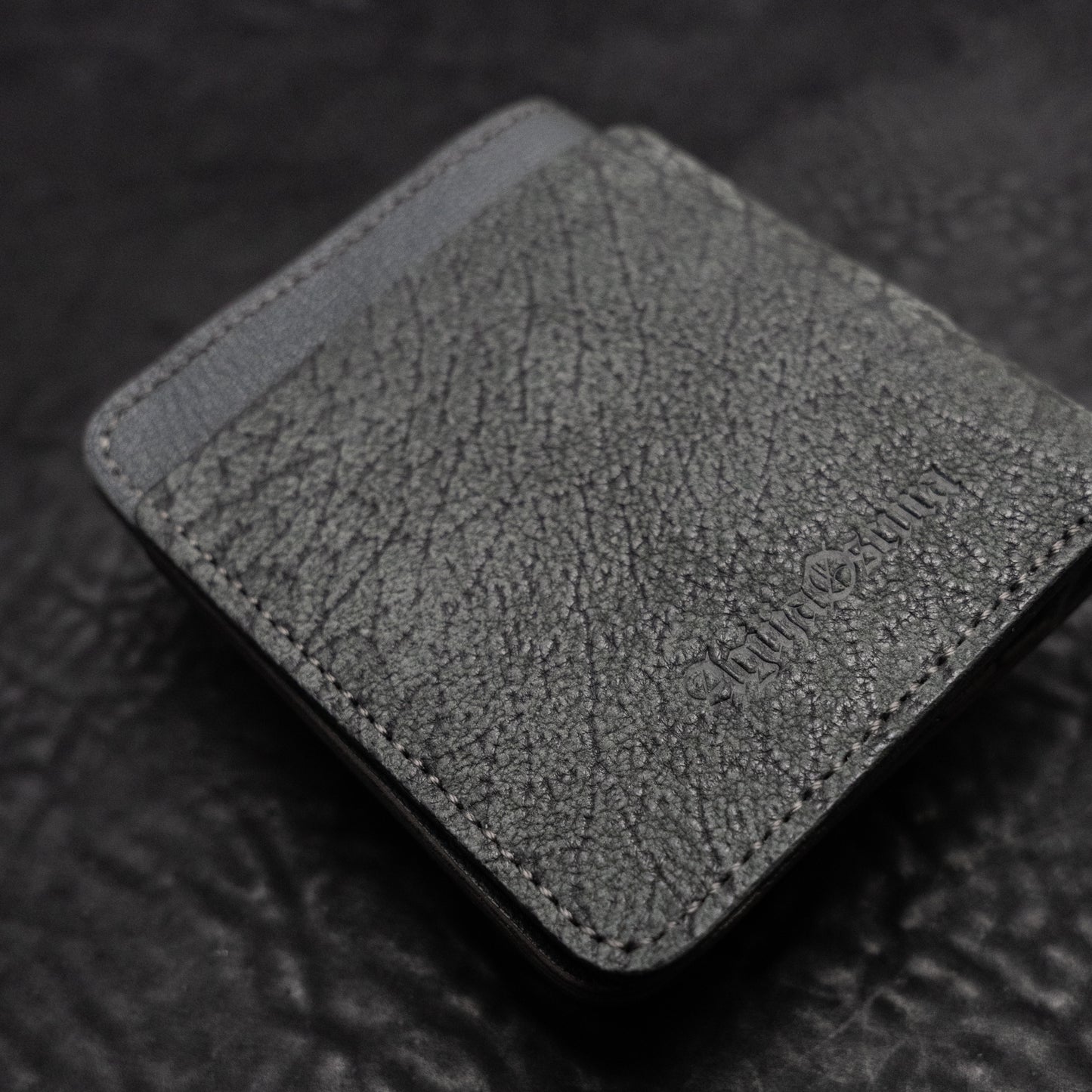 Double Bifold Wallet (Elephant Gray)