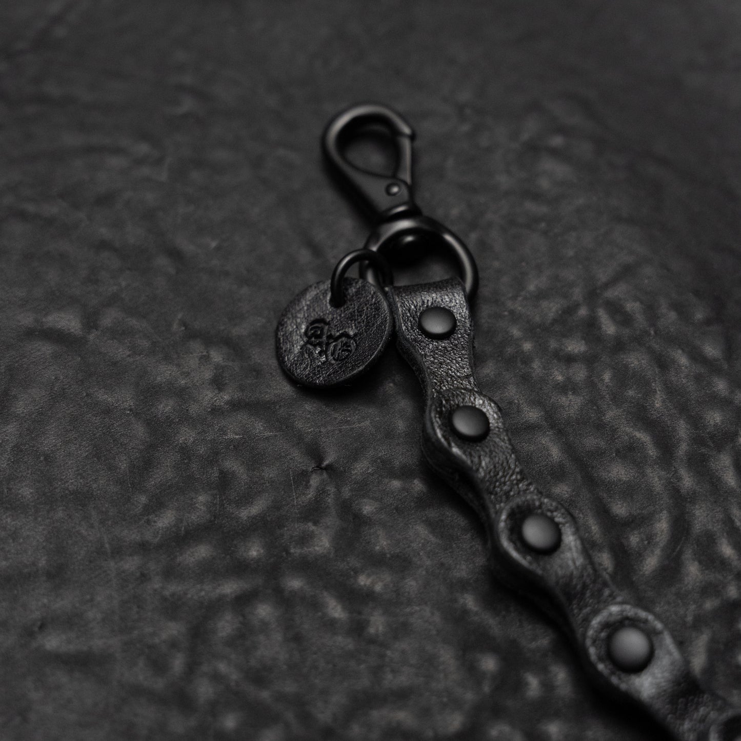 Nexo Leather Bike Chain (Horween Horsehide Black)