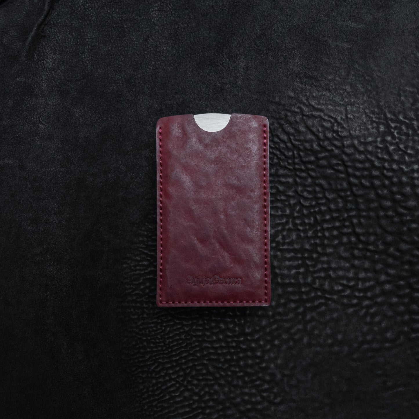 Ritual Beard Comb & Sleeve (Reverse Culatta Dirty Red)