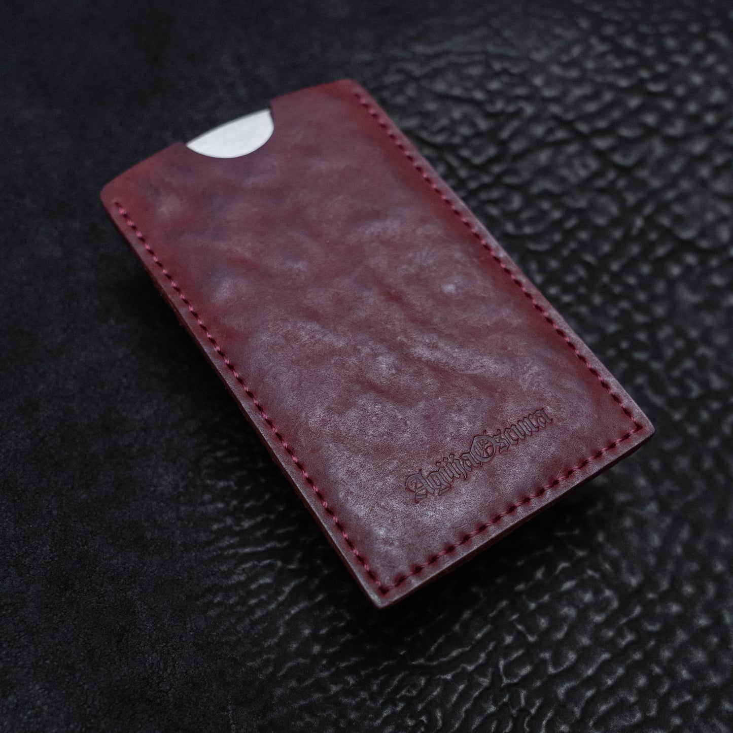 Ritual Beard Comb & Sleeve (Reverse Culatta Dirty Red)