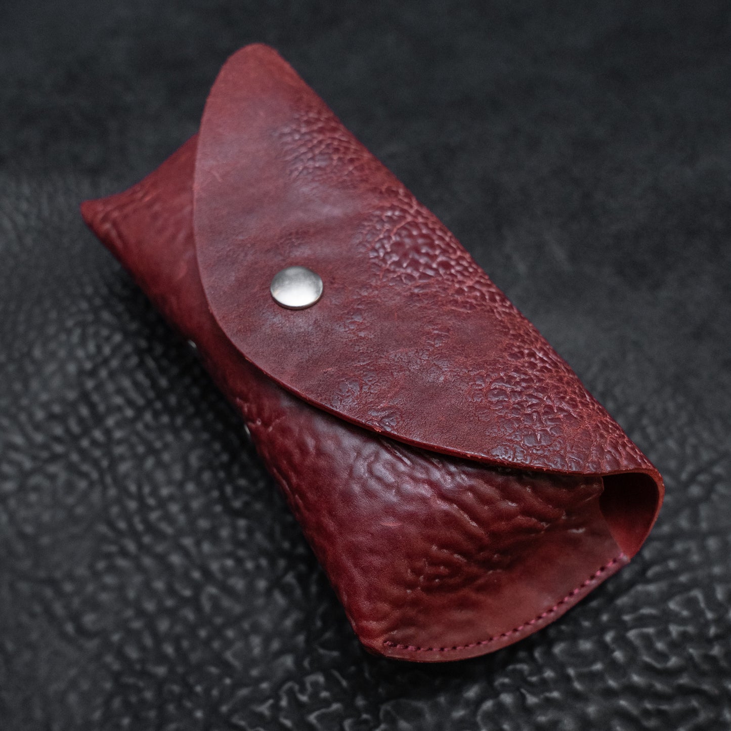 Kin Eyewear Case (Reverse Culatta Dirty Red)