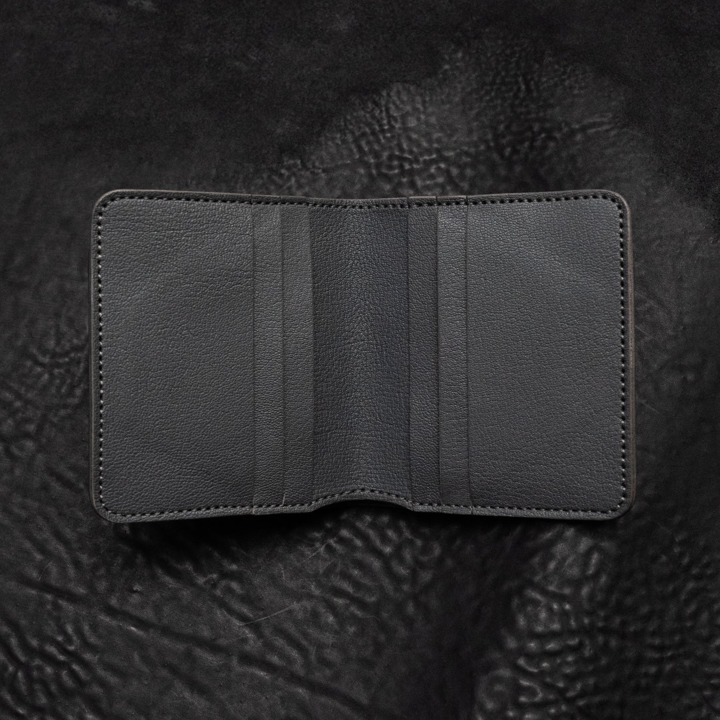 Double Bifold Wallet (Elephant Gray)