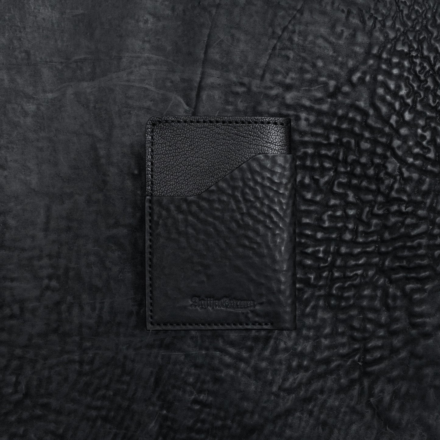 Angulo Card Case (Reverse Culatta Black)