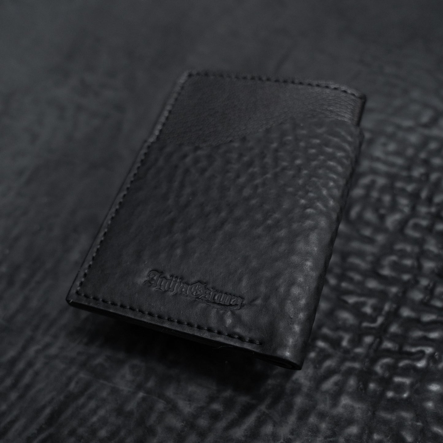 Angulo Card Case (Reverse Culatta Black)