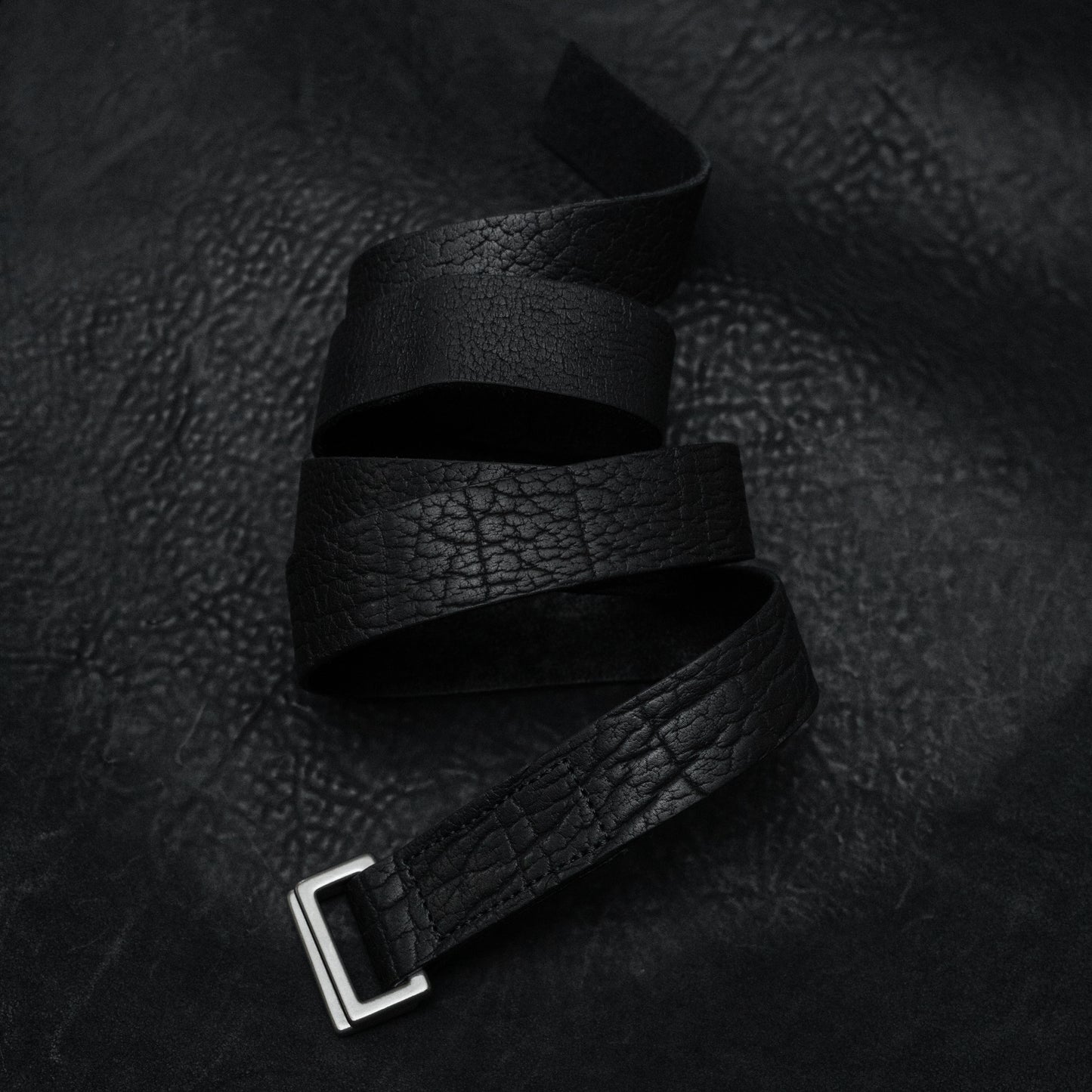 Aro Shrunken Bison Belt