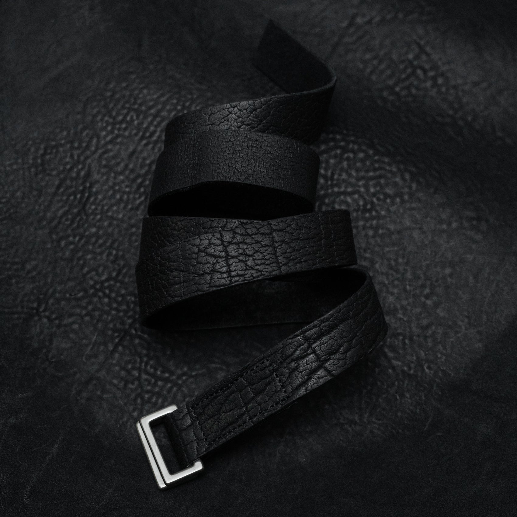 Aro Shrunken Bison Belt