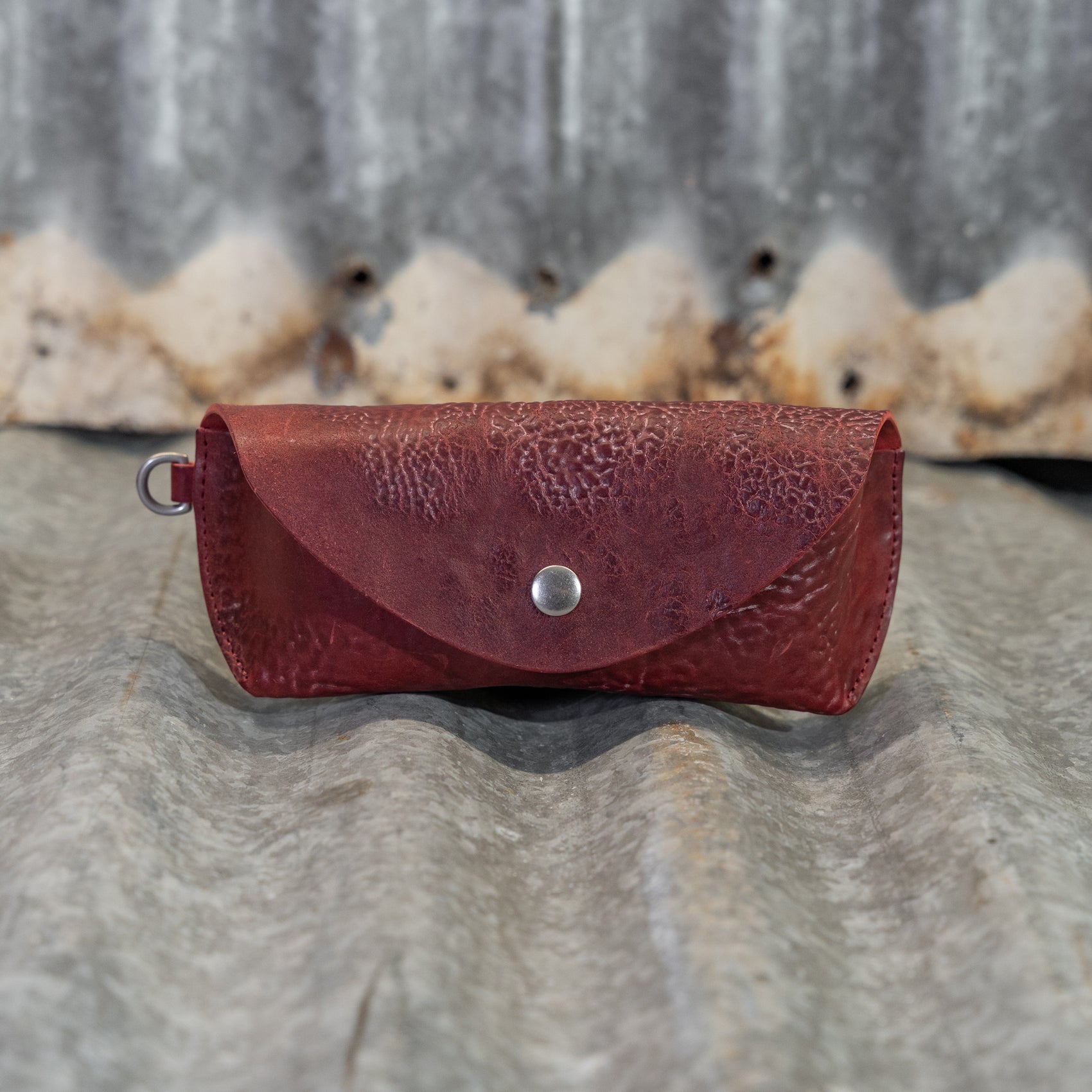 Kin Eyewear Case (Reverse Culatta Dirty Red)