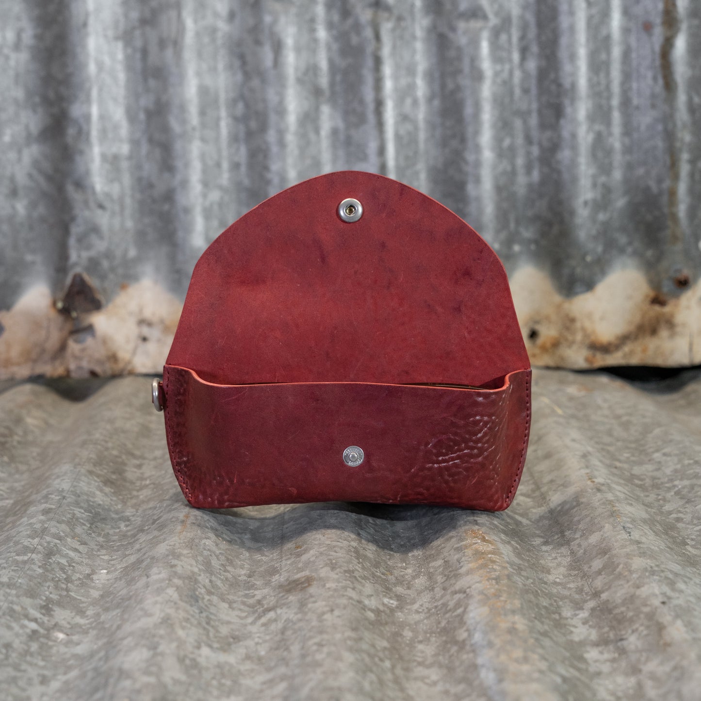 Kin Eyewear Case (Reverse Culatta Dirty Red)