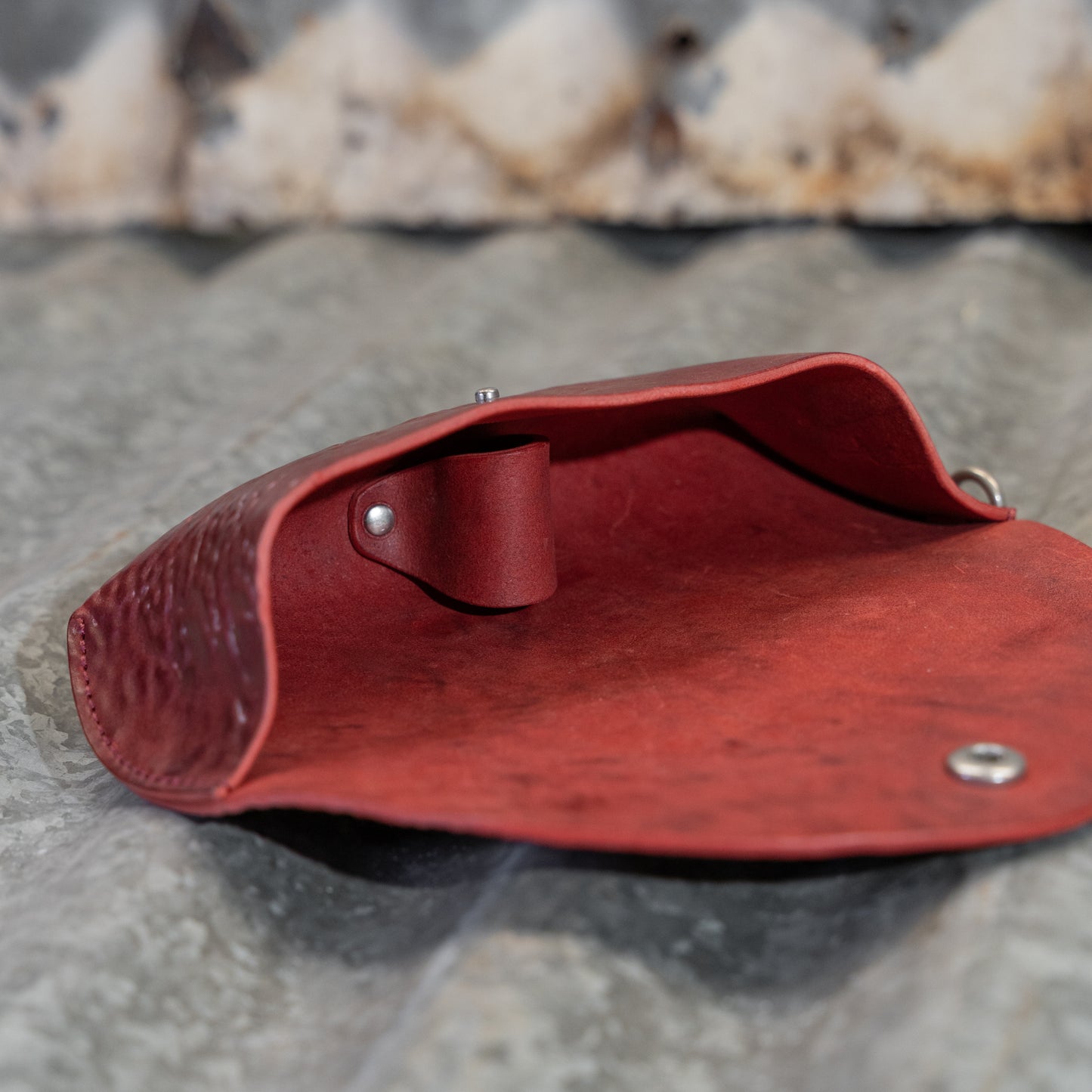 Kin Eyewear Case (Reverse Culatta Dirty Red)