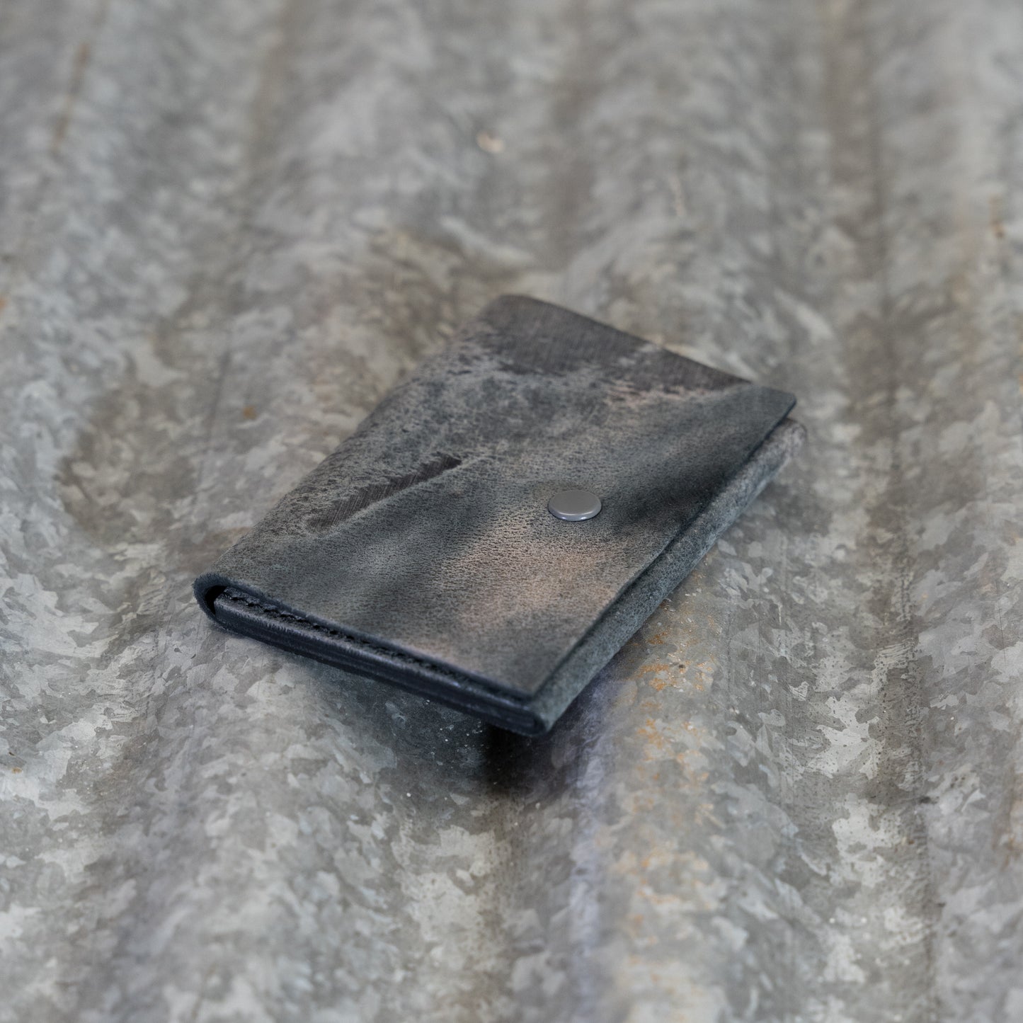 Origen Snap Card Holder (Marmo Gray)