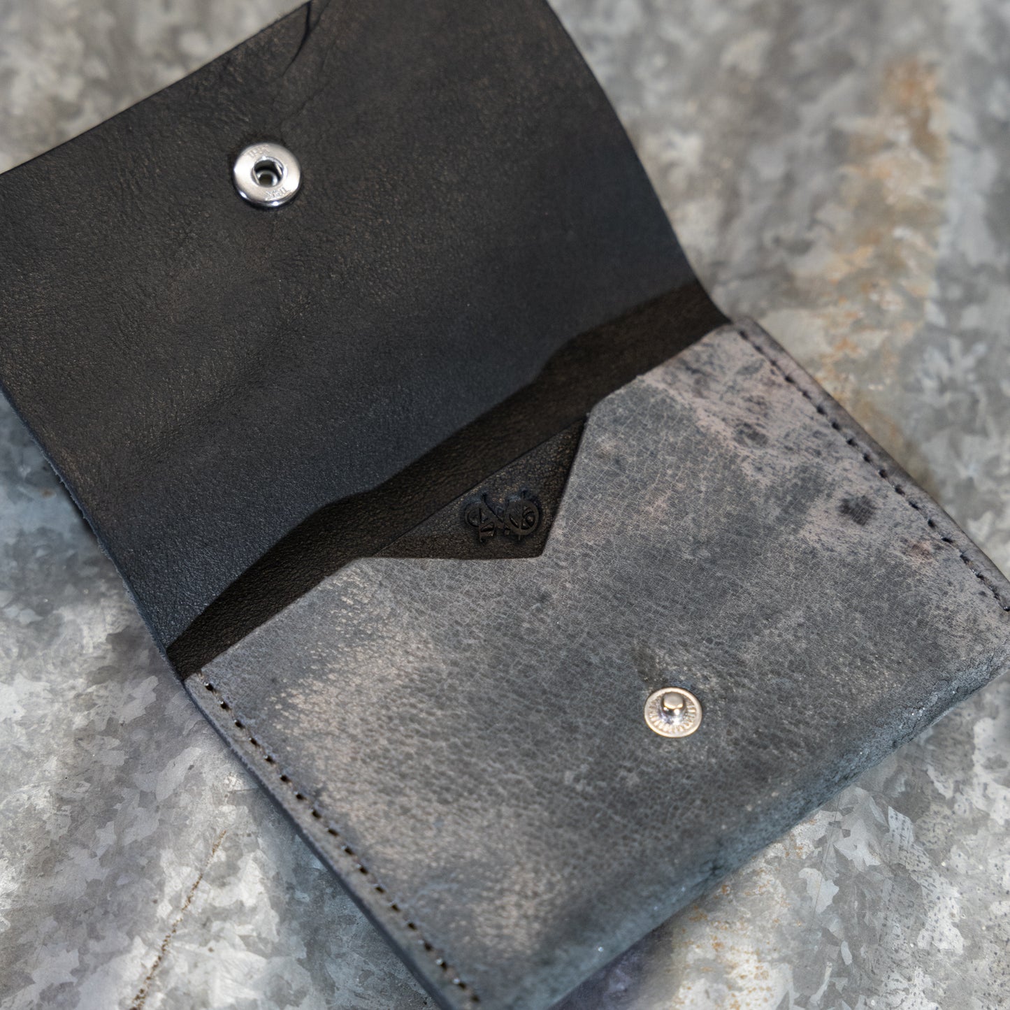 Origen Snap Card Holder (Marmo Gray)