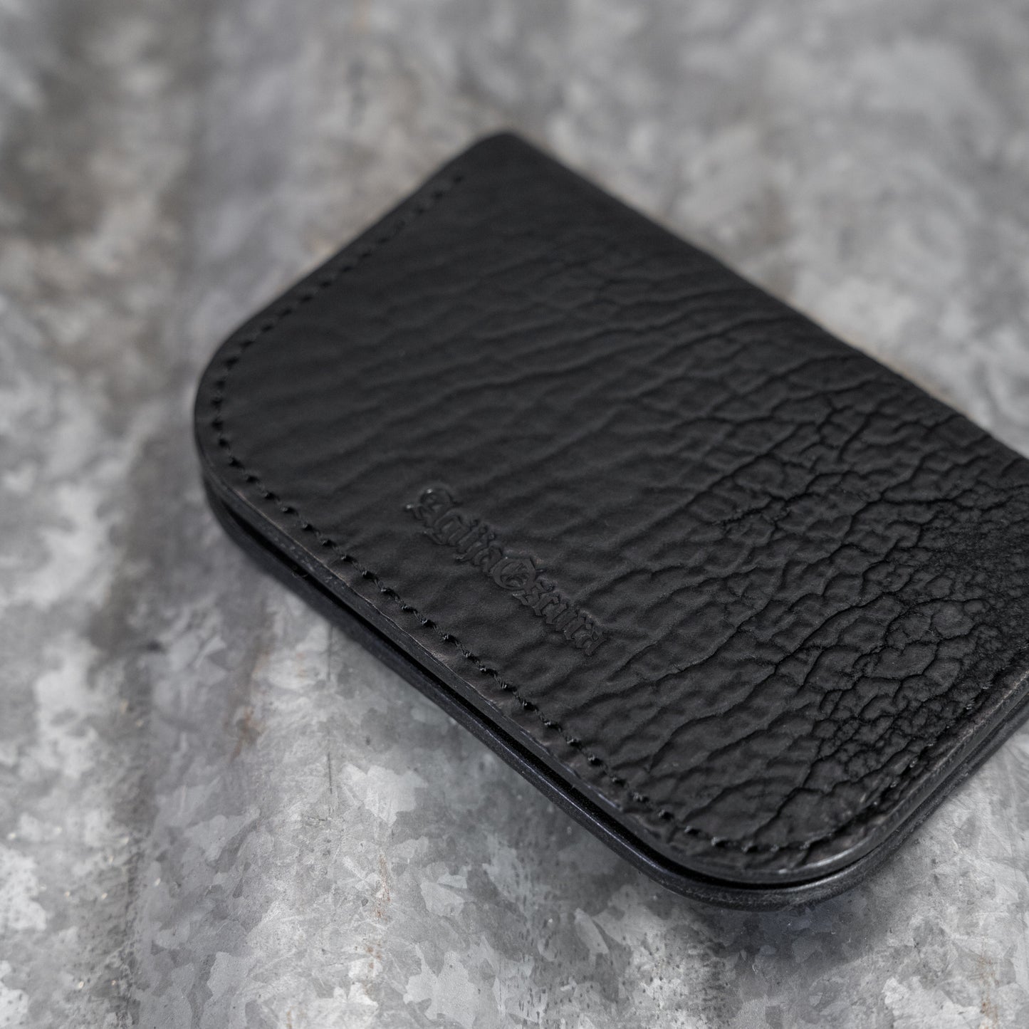 Balam Snap Card Holder (Reverse Culatta Black)