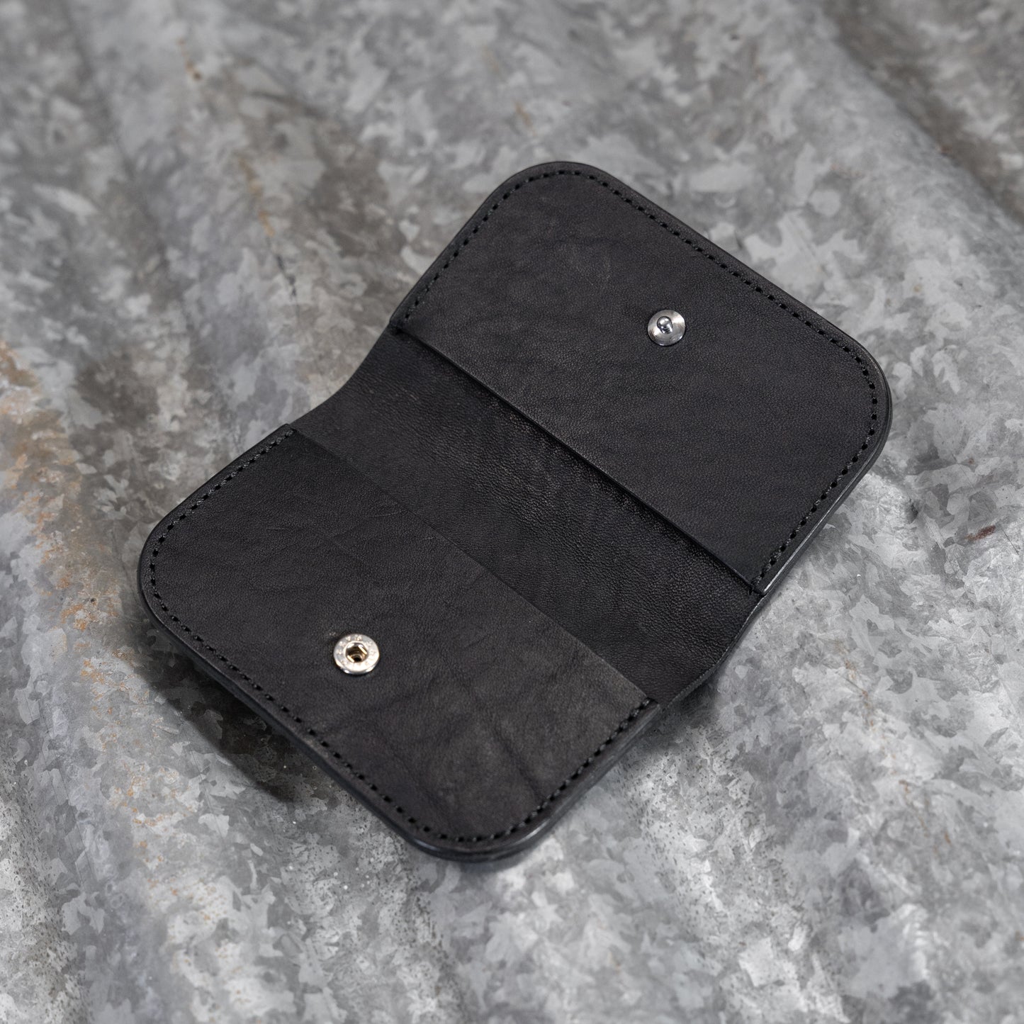 Balam Snap Card Holder (Reverse Culatta Black)