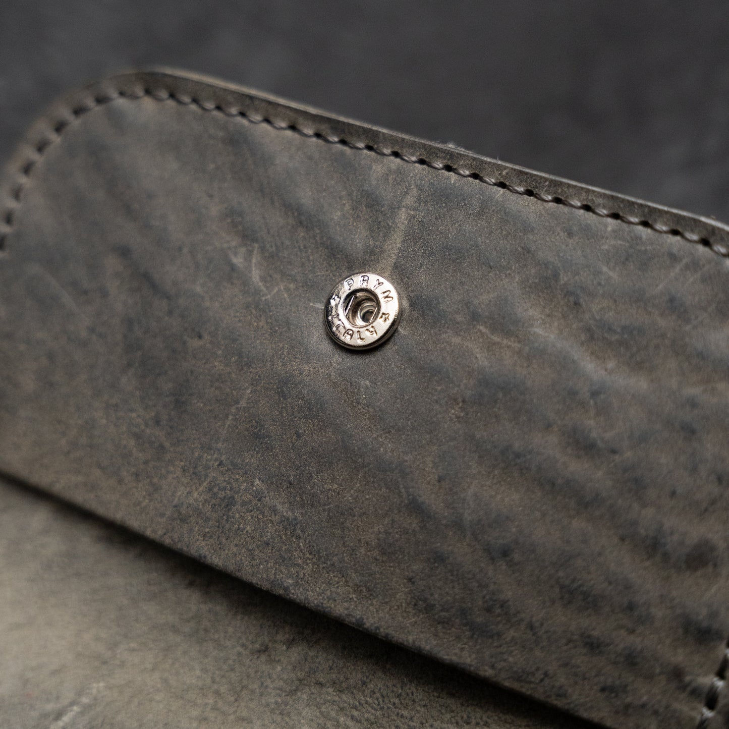 Balam Snap Card Holder (Reverse Culatta Gray)