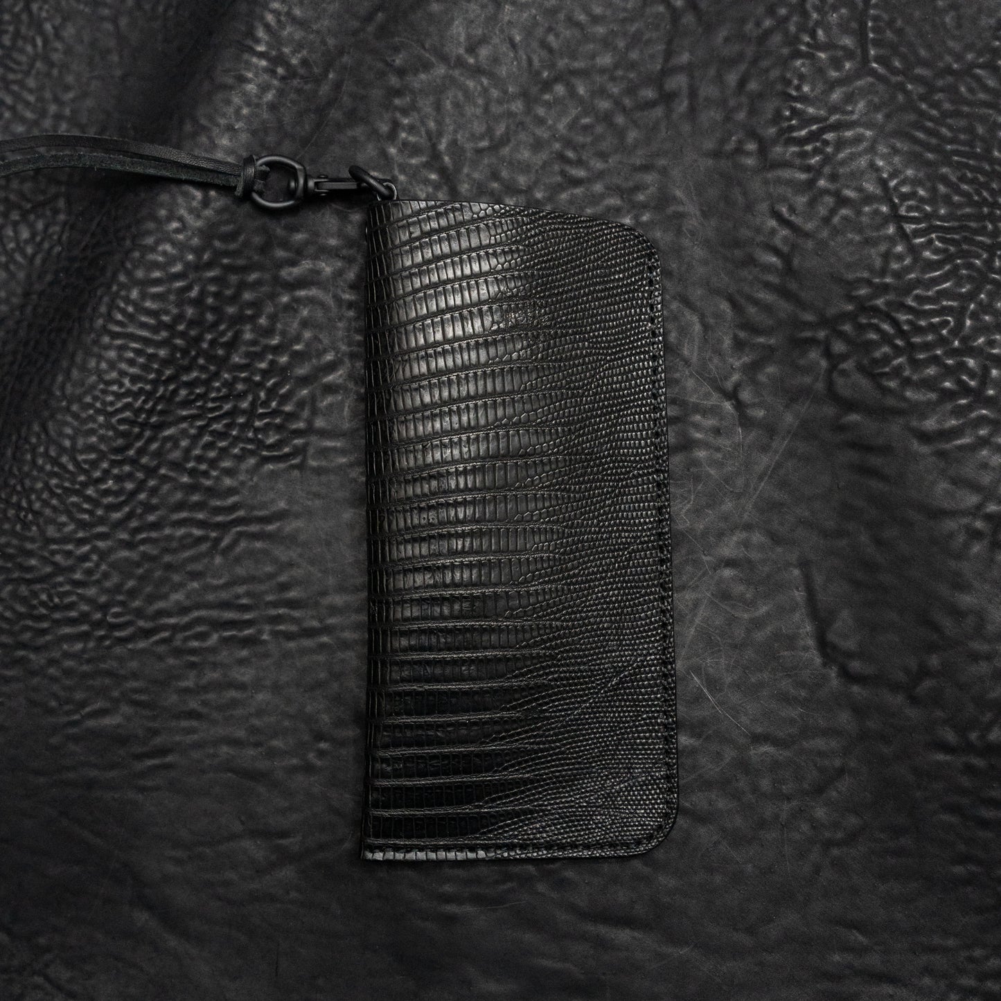 Kinich II Eyewear Pouch (Teju Lizard Black)