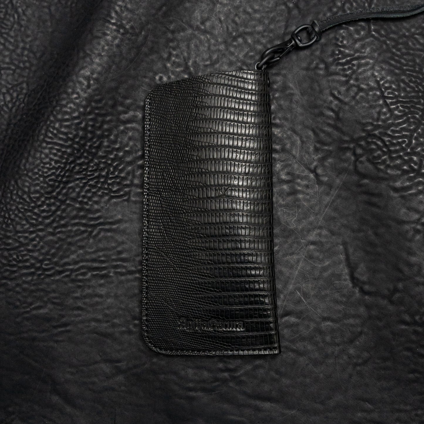 Kinich II Eyewear Pouch (Teju Lizard Black)