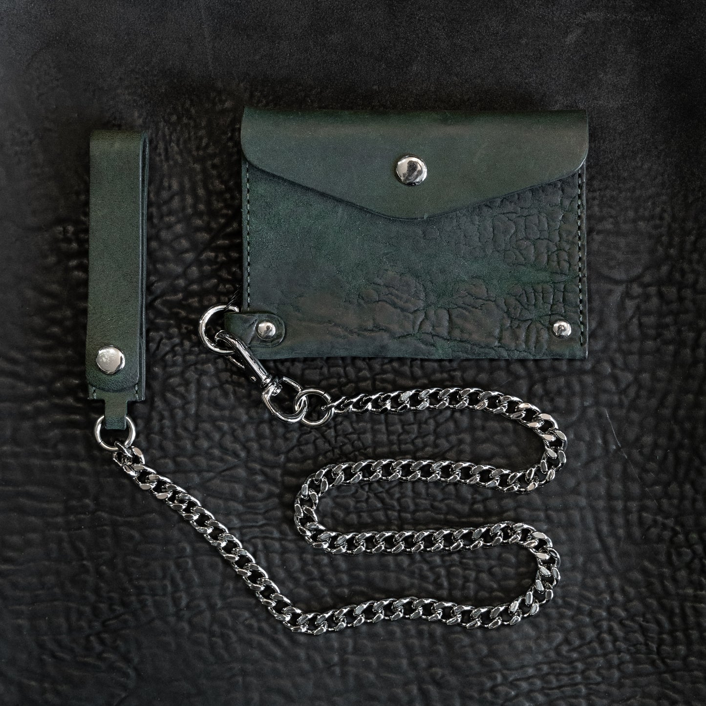 Cadena Card Holder (Reverse Culatta Dark Green)