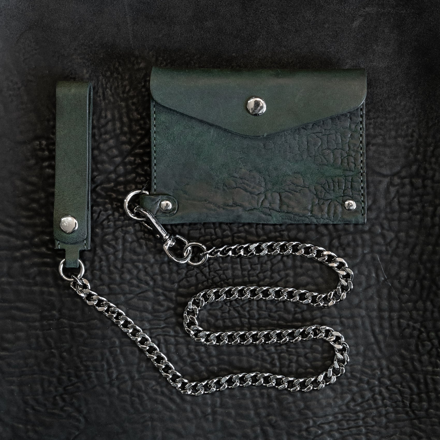 Cadena Card Holder (Reverse Culatta Dark Green)