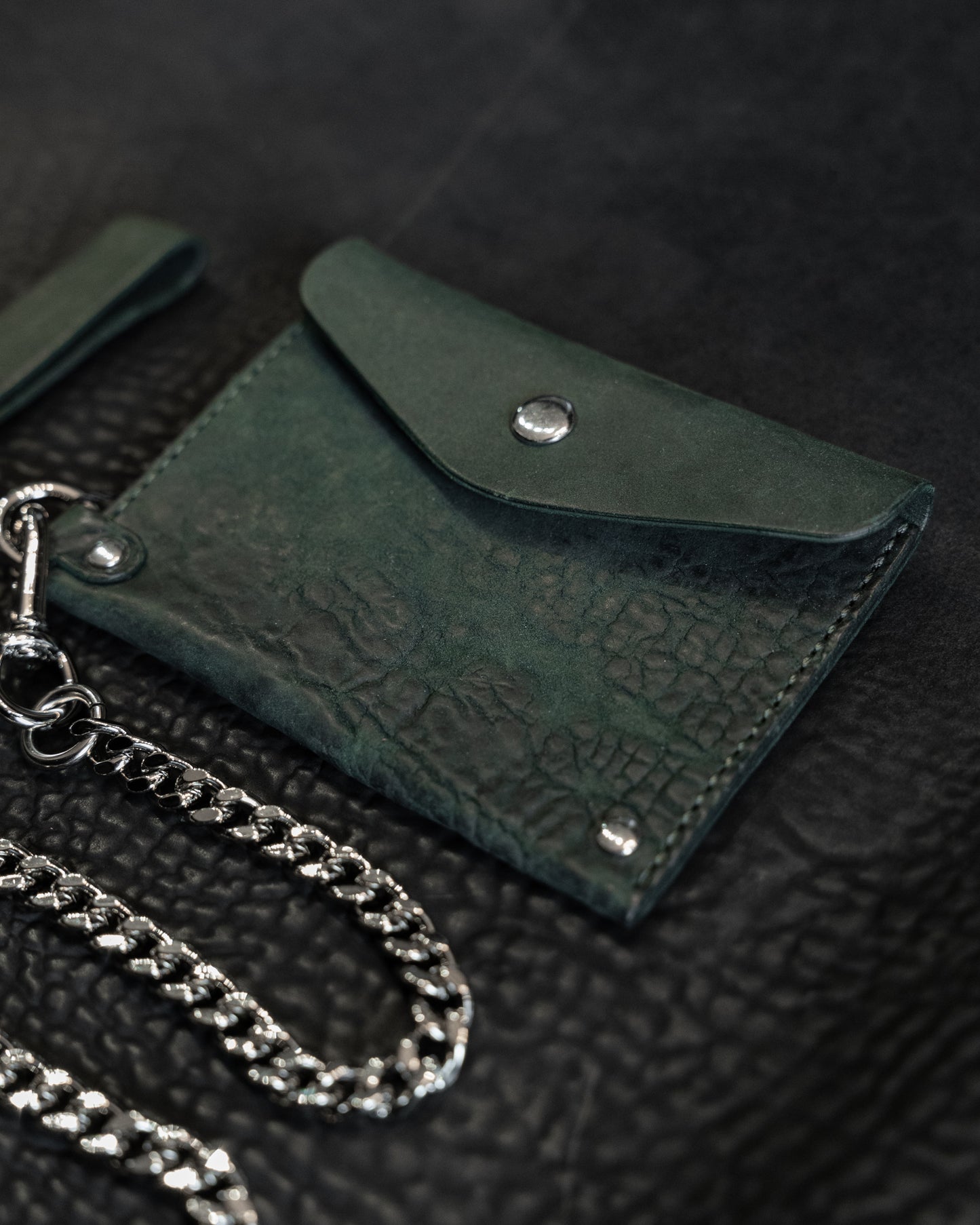 Cadena Card Holder (Reverse Culatta Dark Green)