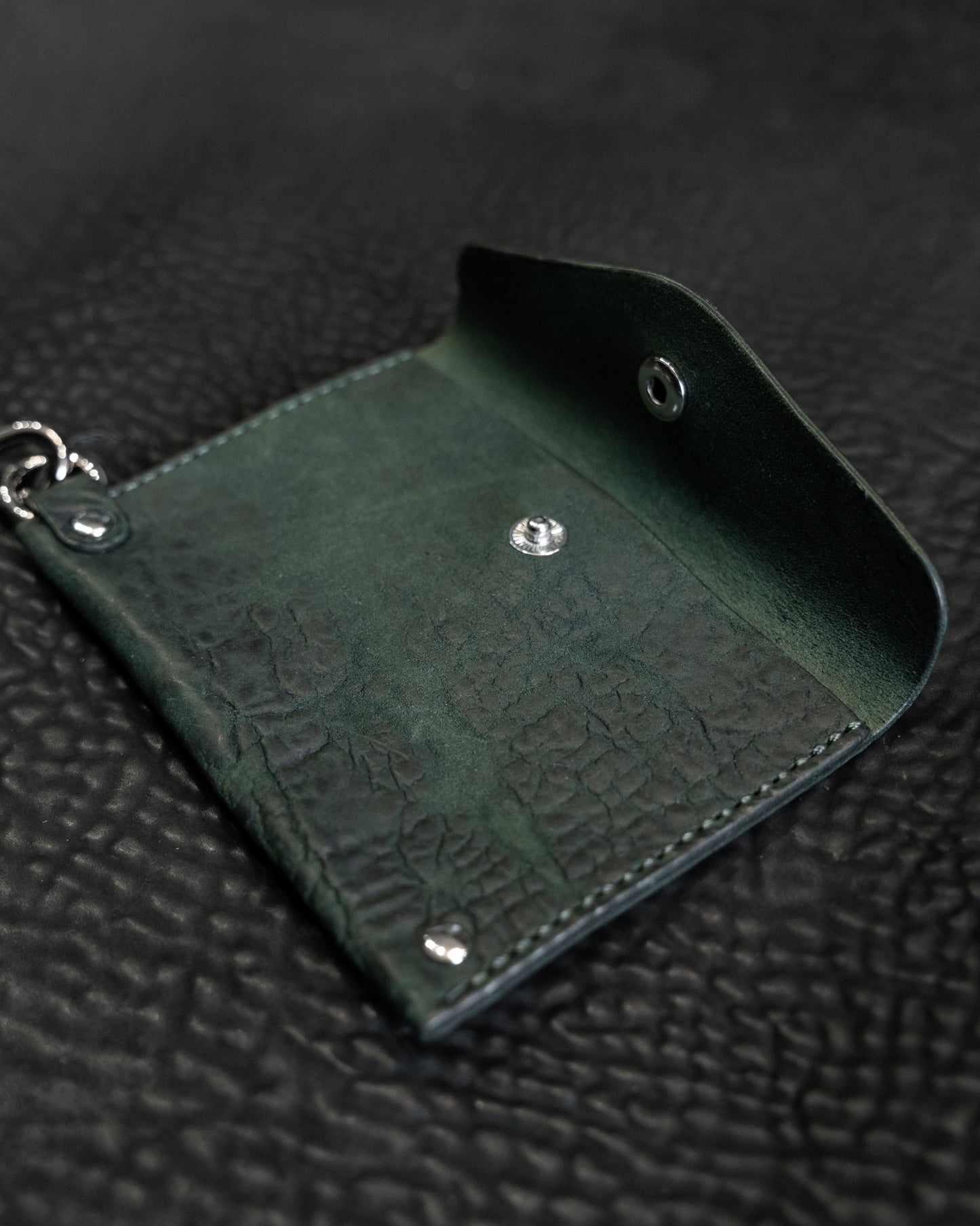 Cadena Card Holder (Reverse Culatta Dark Green)