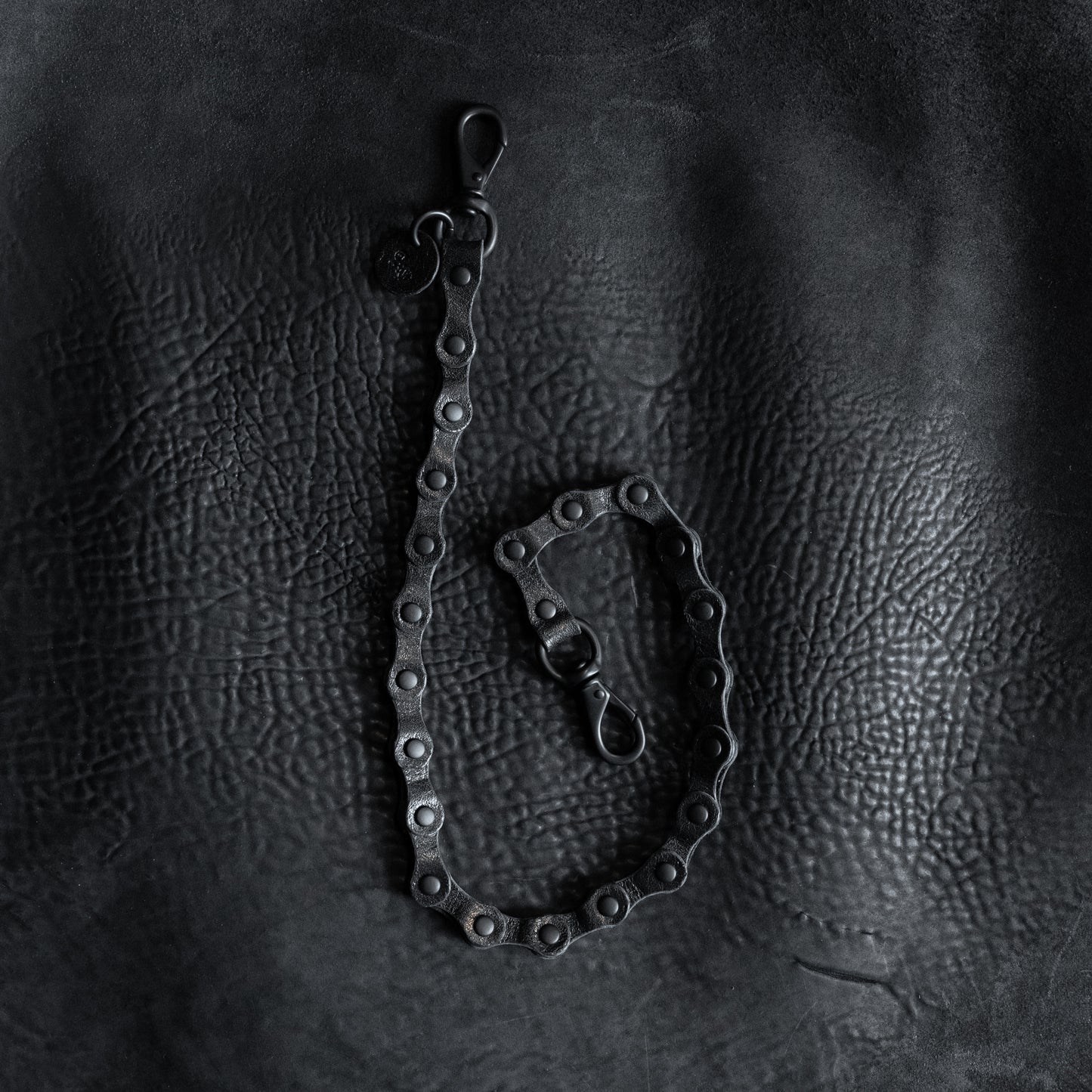Nexo Leather Bike Chain (Horween Horsehide Black)