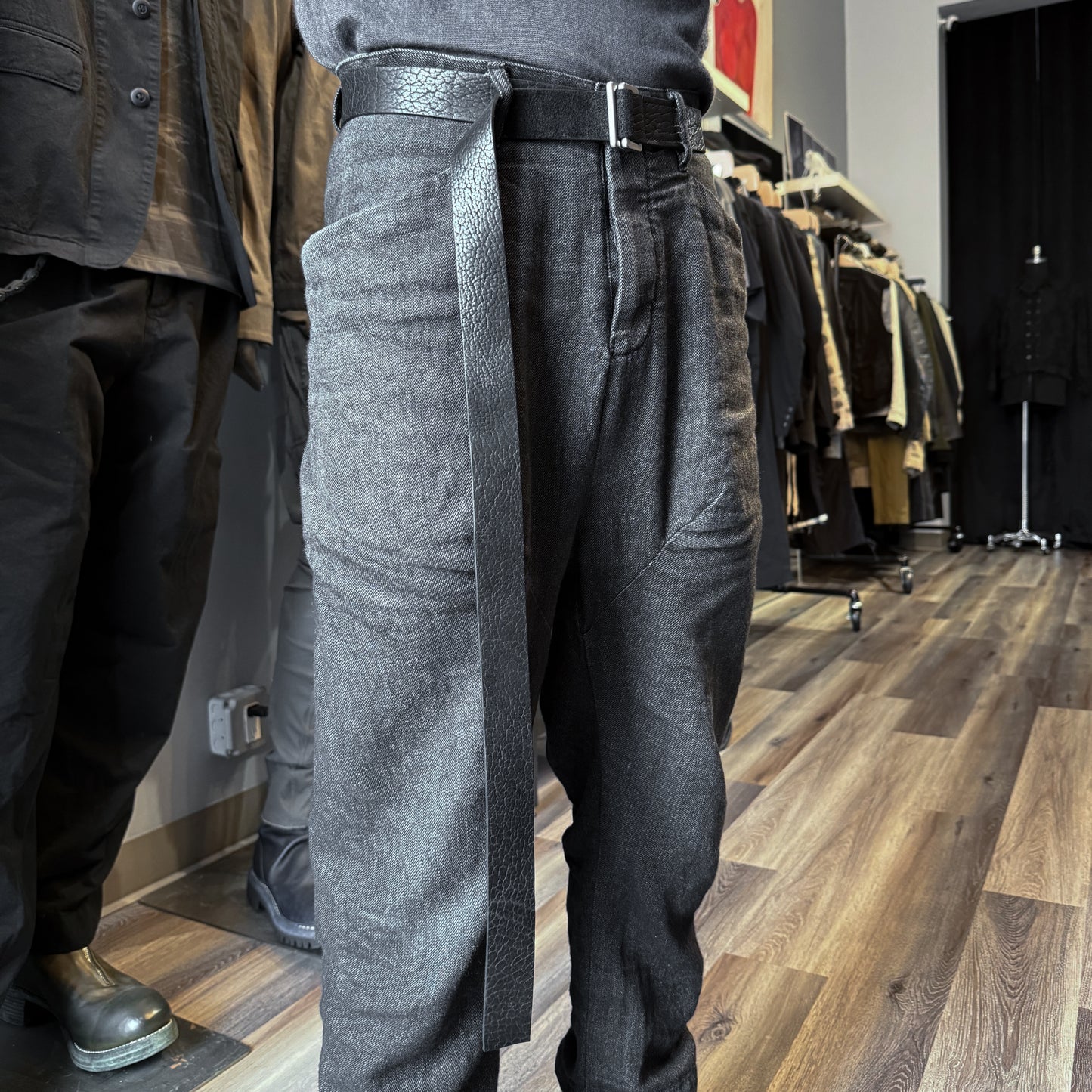 Aro Shrunken Bison Belt